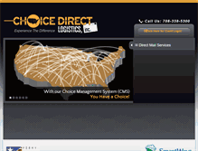 Tablet Screenshot of choicedl.com